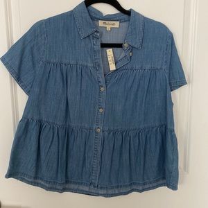 Denim Madewell top